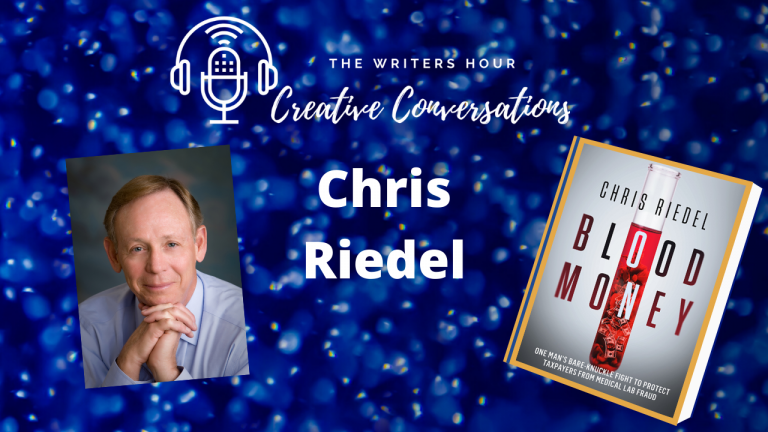 Chris Riedel on The Writers Hour - Creative Conversations with Janine Bolon