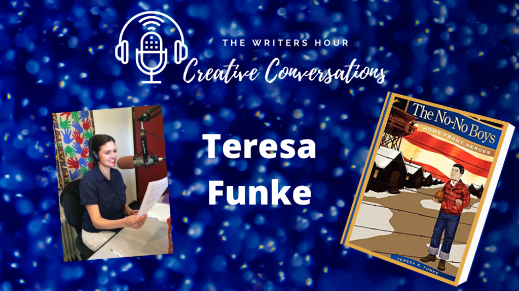 Teresa Funke, Writing Enthusiast and WW2 Author on The Writers Hour - Creative Conversations with Janine Bolon